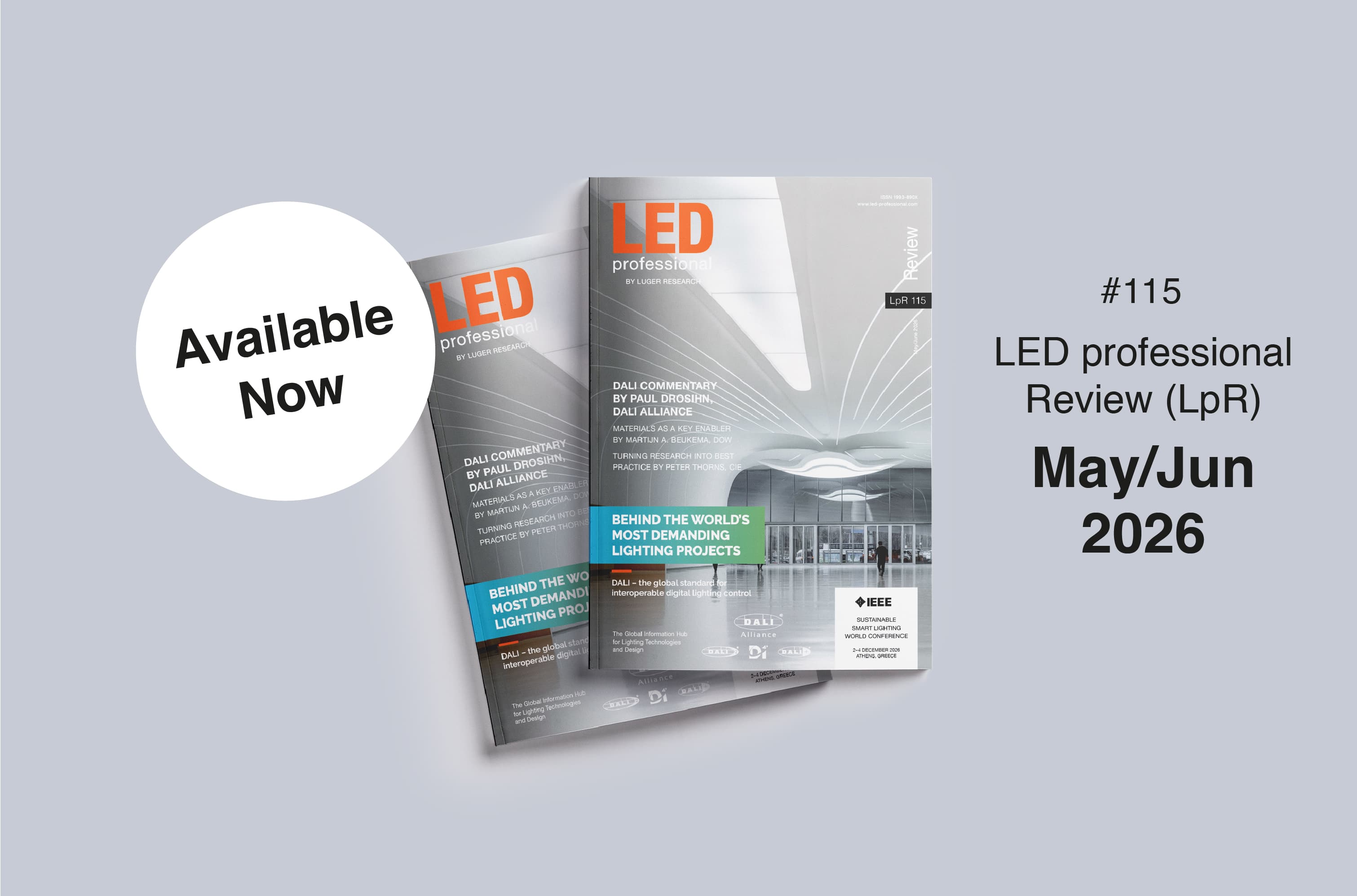 LED professional Review (LpR) – May/June 2026, Issue#115